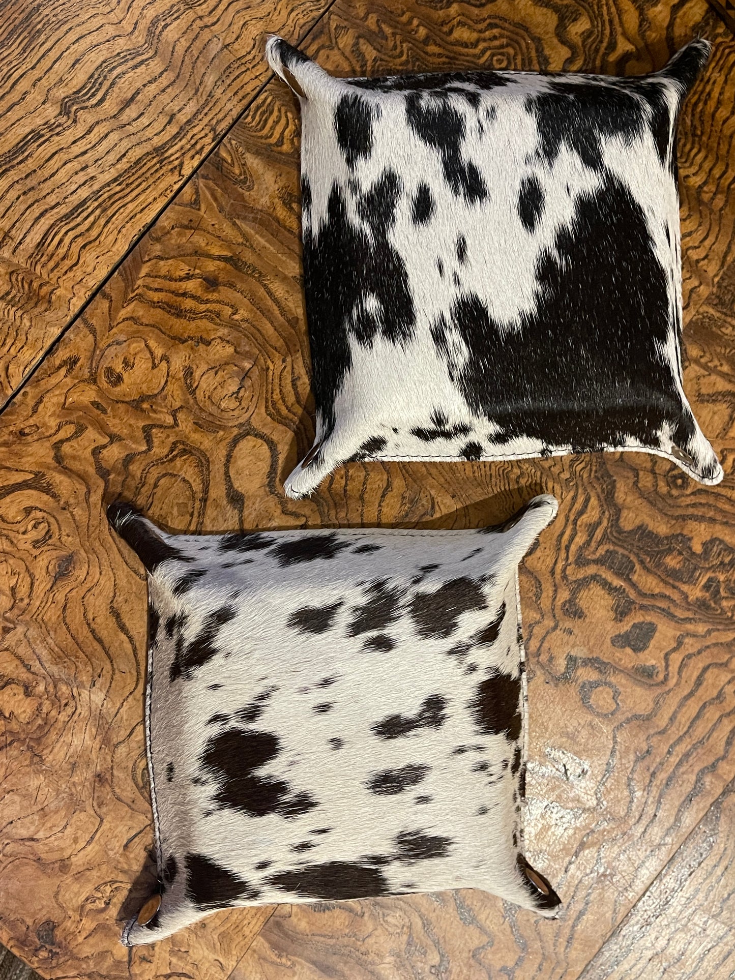 Cowhide Cufflink / Coin Tray