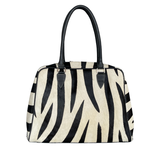 .Ziggy Bowling Bag - Zebra print